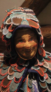Alte Gazemaske aus dem Museum